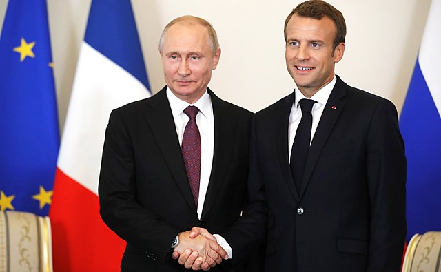 Macron chce gwarancji bezpieczeństwa dla Rosji. Wojna na Ukrainie