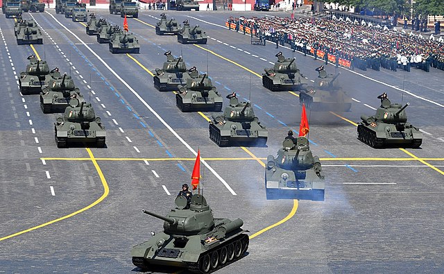 Parada zwycięstwa w Moskwie 2022