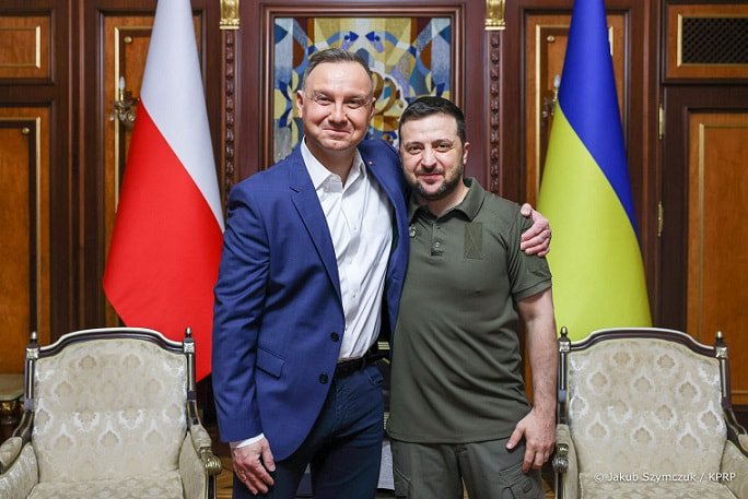 Andrzej Duda przemawiał w Radzie Najwyższej Ukrainy