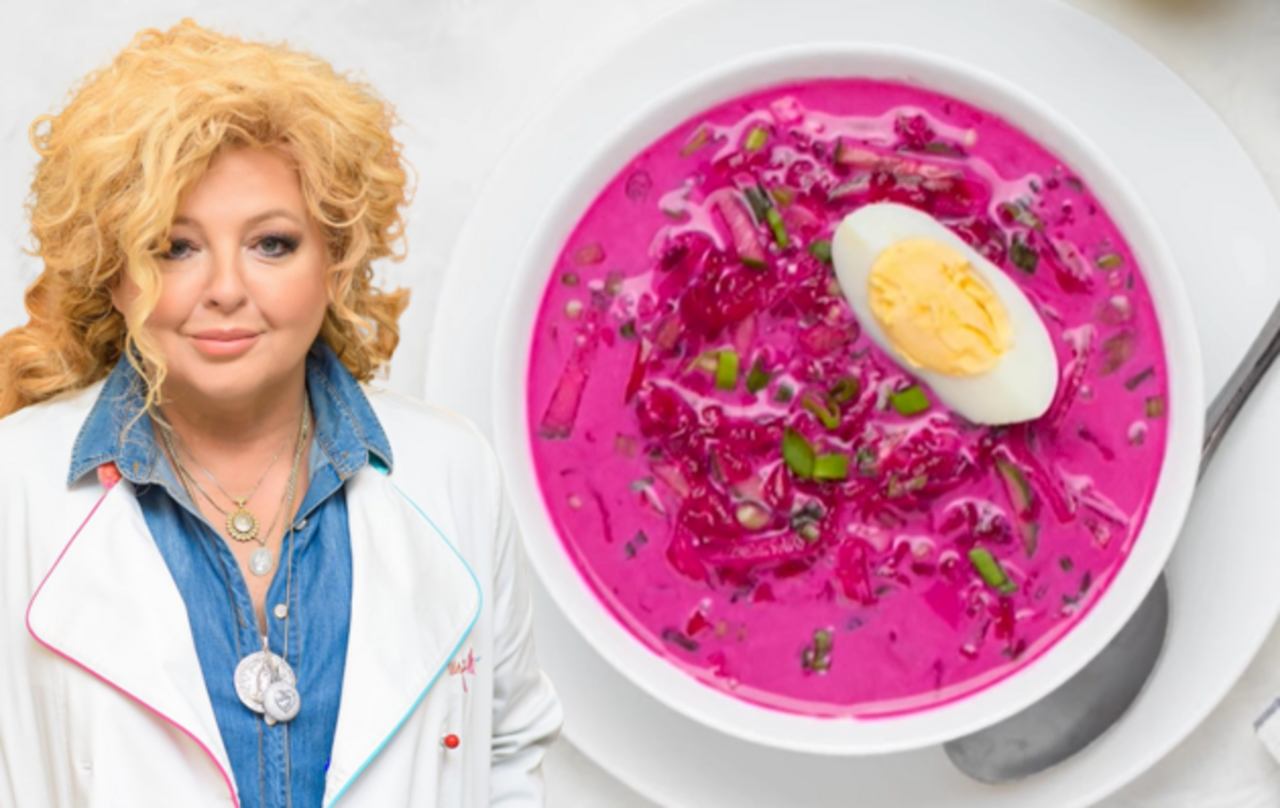 Magda Gessler i zupa z botwinki