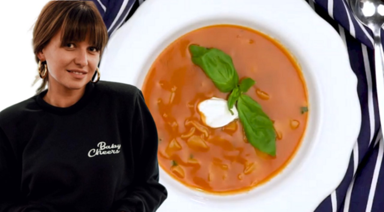 Anna Lewandowska i zupa pomidorowa