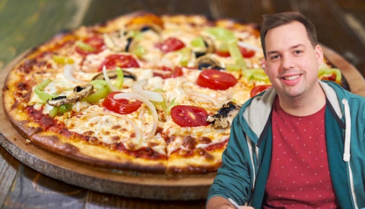 Jakub Kuroń i pizza