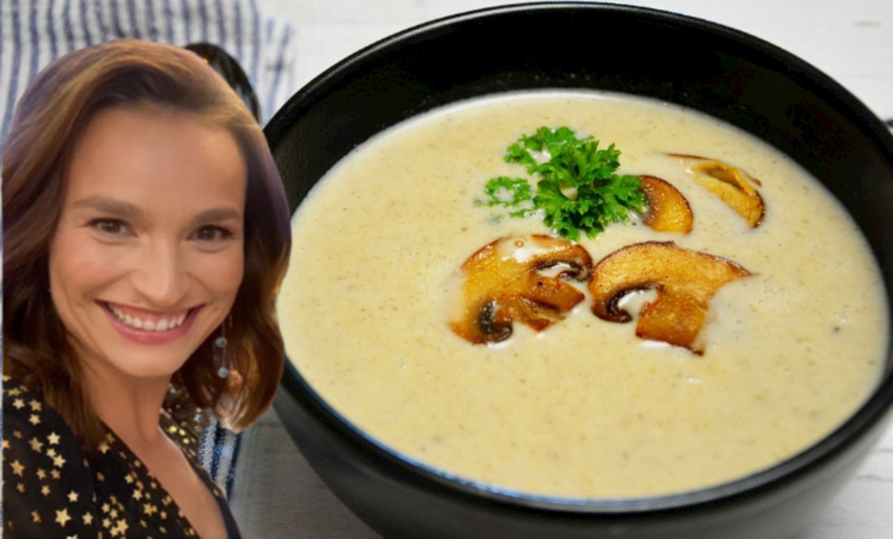 Anna Starmach i zupa pieczarkowa