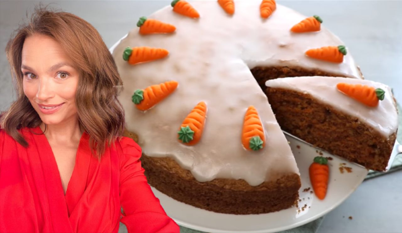 Anna Starmach i ciasto marchewkowe