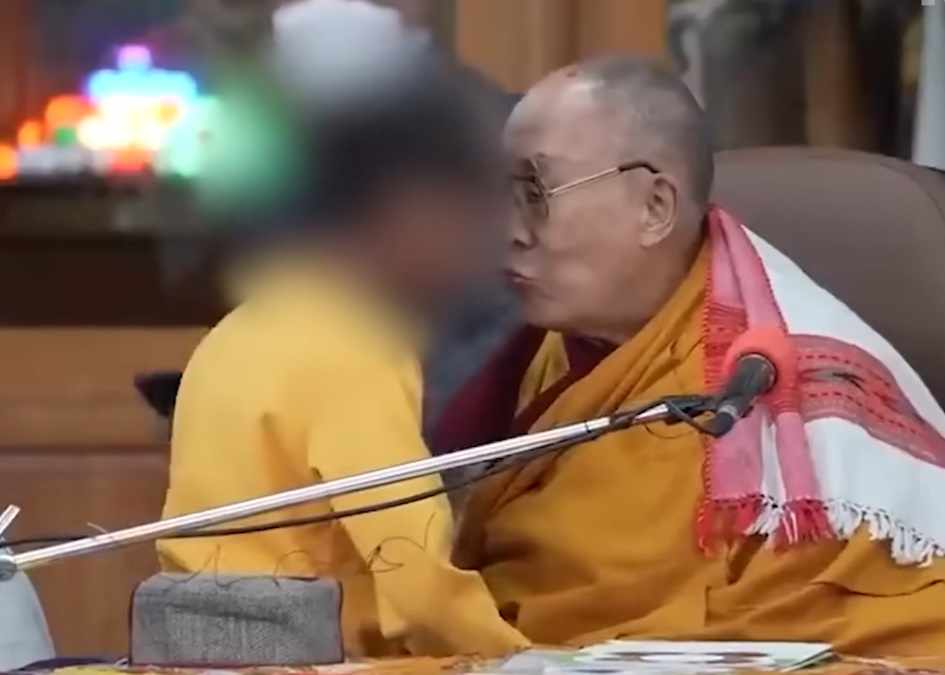 Skandaliczne wideo z Dalajlamą