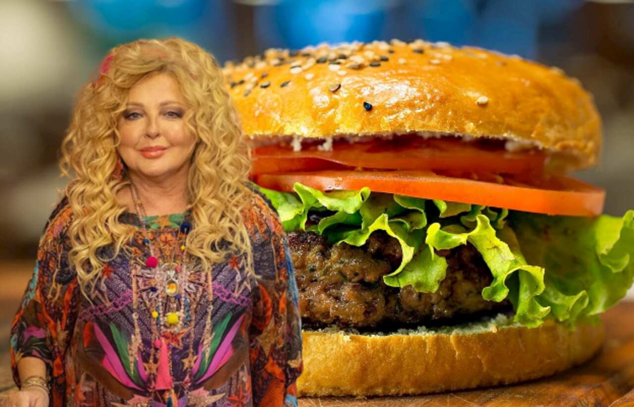 Magda Gessler i hamburger