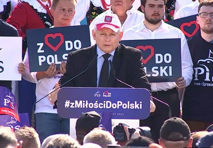 Kaczyński o PO: To dawna komuna