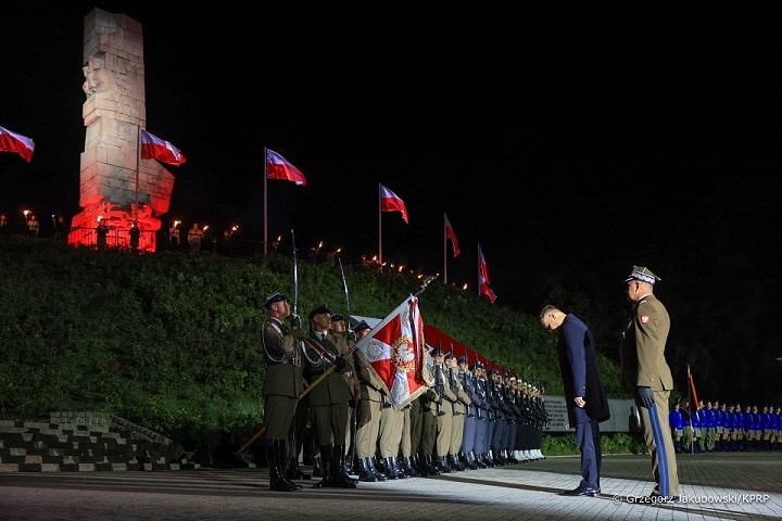 Prezydent Andrzej Duda przemawiał w rocznicę wybuchu II wojny światowej