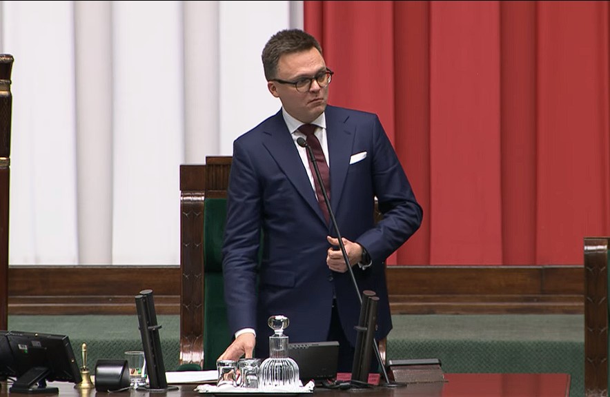Szymon Hołownia nowym marszałkiem Sejmu. Zapowiedział porządek obrad na wtorek, 14 listopada