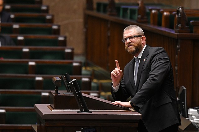 Braun pytał o możliwość zdeponowania broni palnej w Sejmie