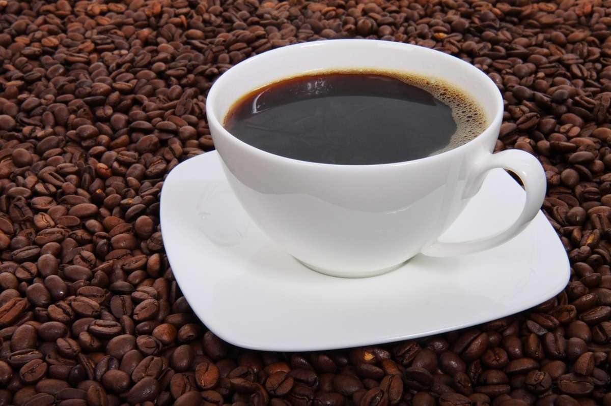 czarna kawa