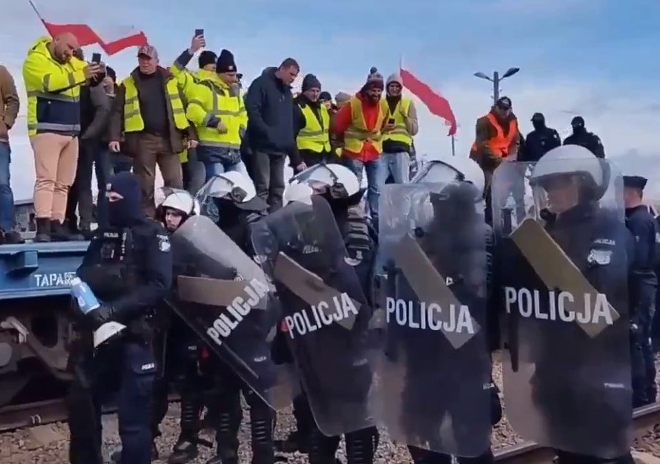 Protest rolników na granicy z Ukrainą. Polska konsul generalna porównuje demonstrantów do Armii Czerwonej