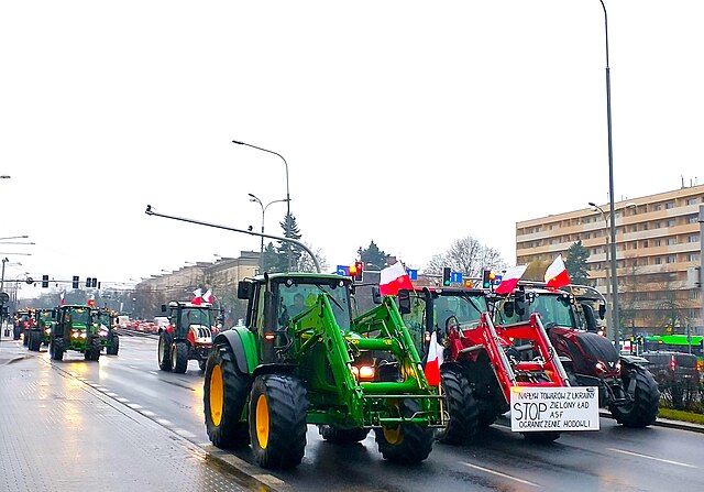 Rolnicy protestują w Warszawie. Zielony Ład ma zostać zniesiony