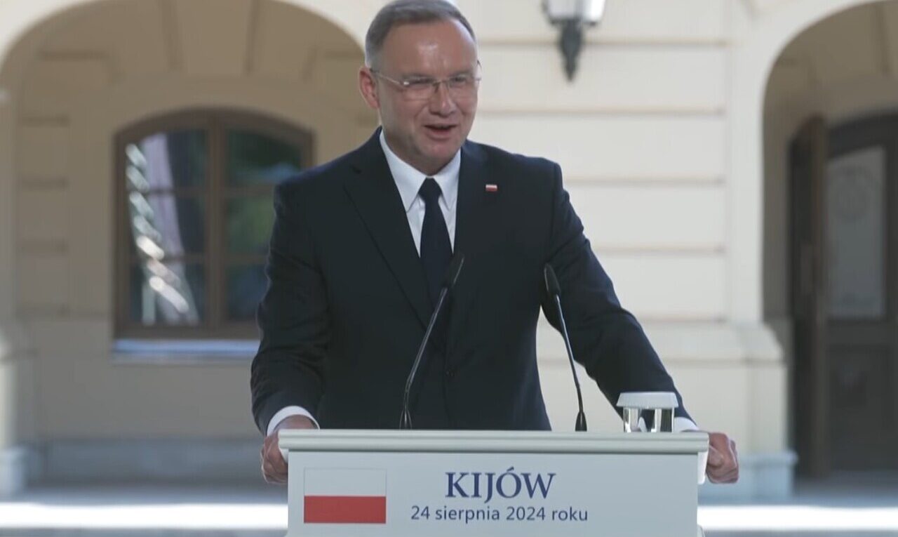 Zełeński zażartował w czasie konferencji z Dudą