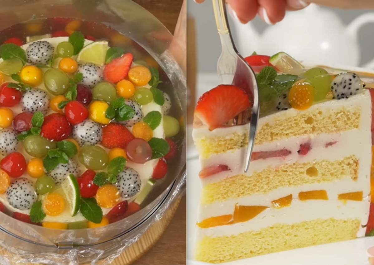 ciasto Jelly Fruit