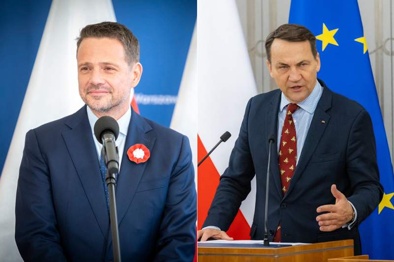 Trzaskowski i Sikorski