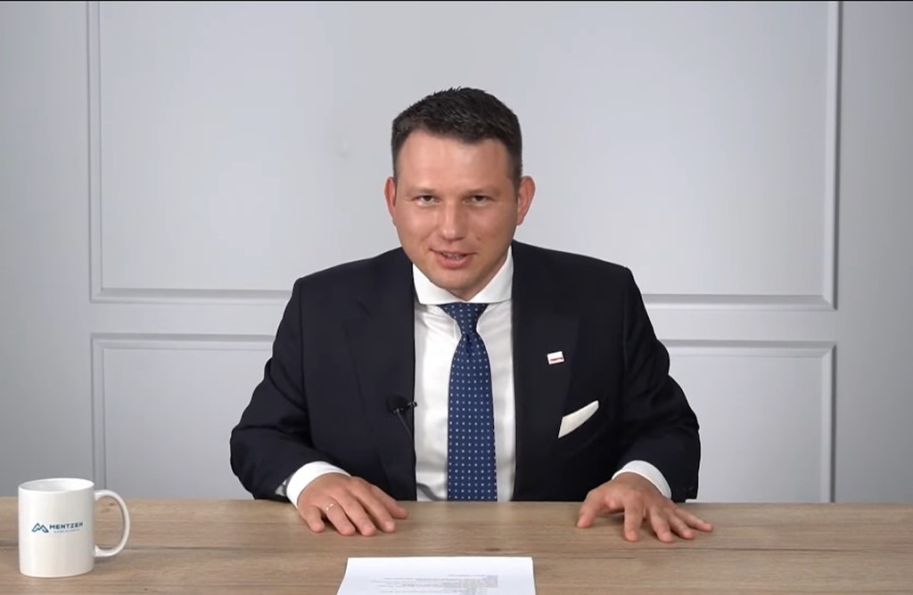Nawrocki czy Trzaskowski. Kogo poparł Sławomir Mentzen?
