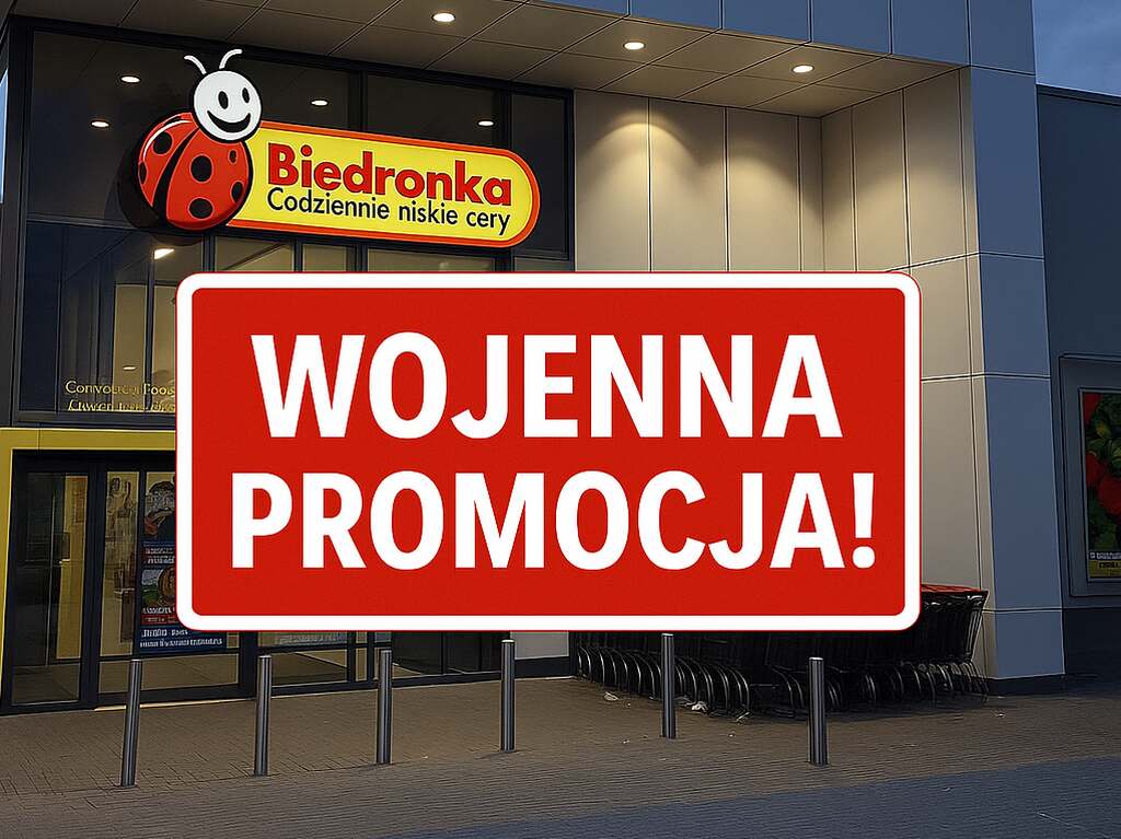 Promocja wojenna w Biedronce