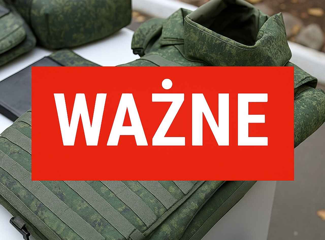 Kamizelka i hełm dla każdego Polaka