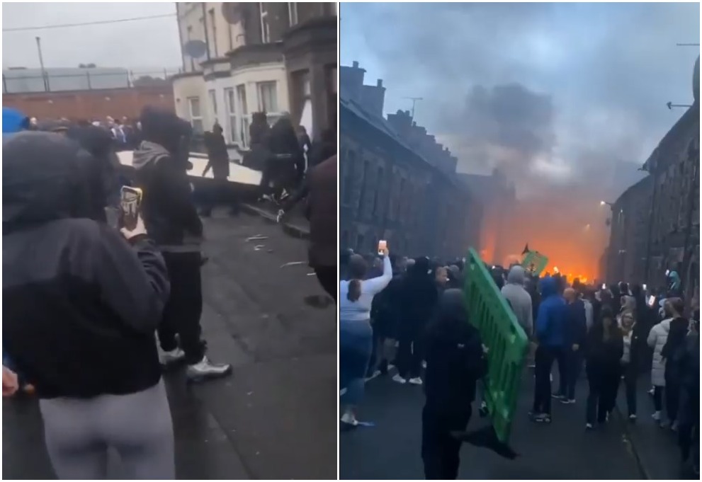 Gwałt na Polce w Irlandii Północnej. Zamieszki