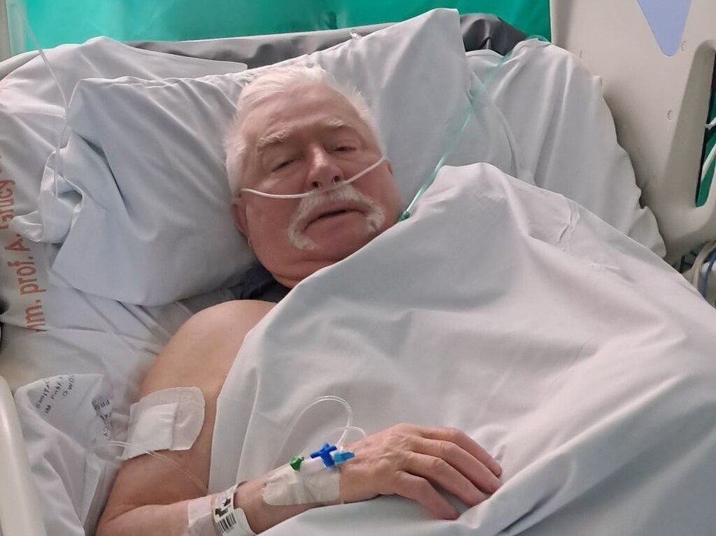 Wałęsa w szpitalu