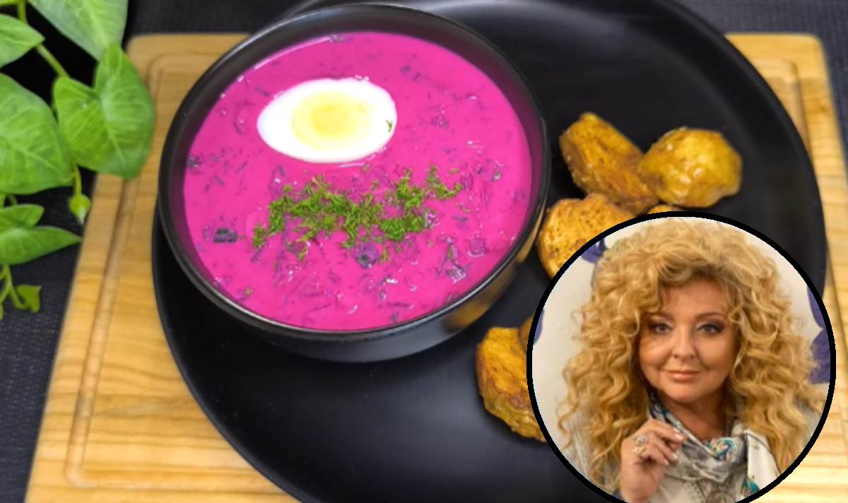 Magda Gessler i zupa z botwinki