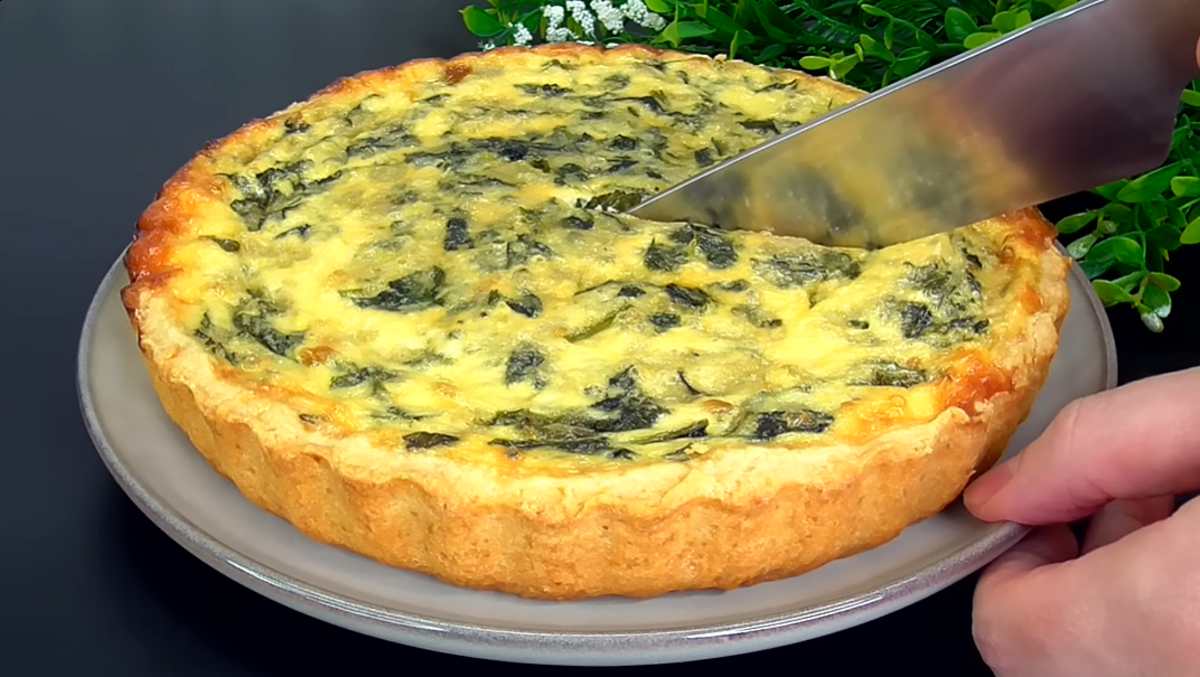 tarta szpinakowa z fetą