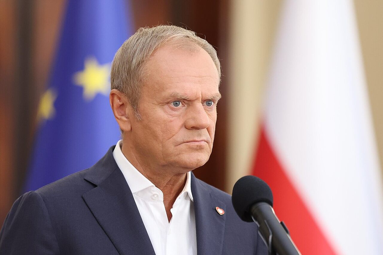 Krzyki na spotkaniu z tuskiem