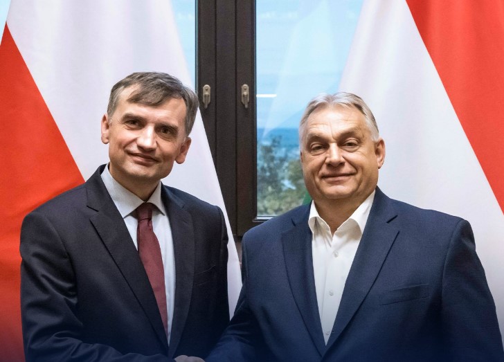 Orban spotkał się z Ziobrą