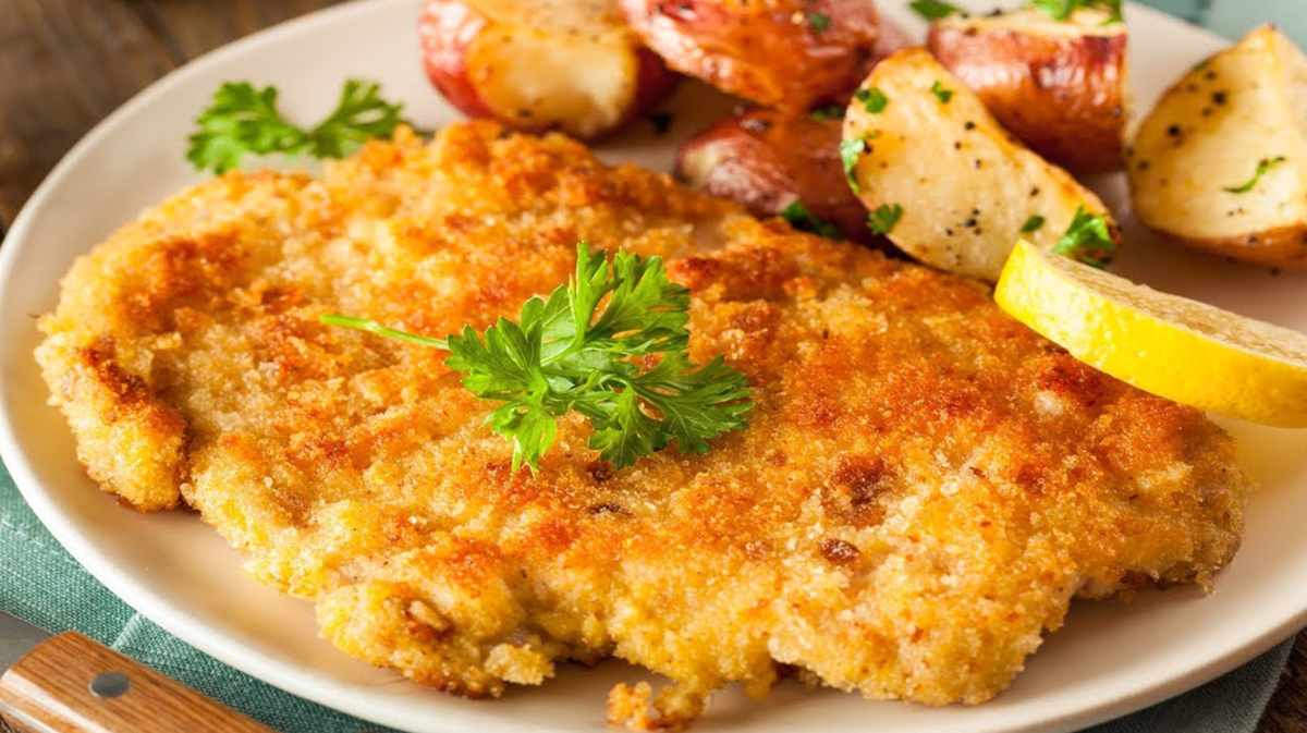 kotlet schabowy po bawarsku