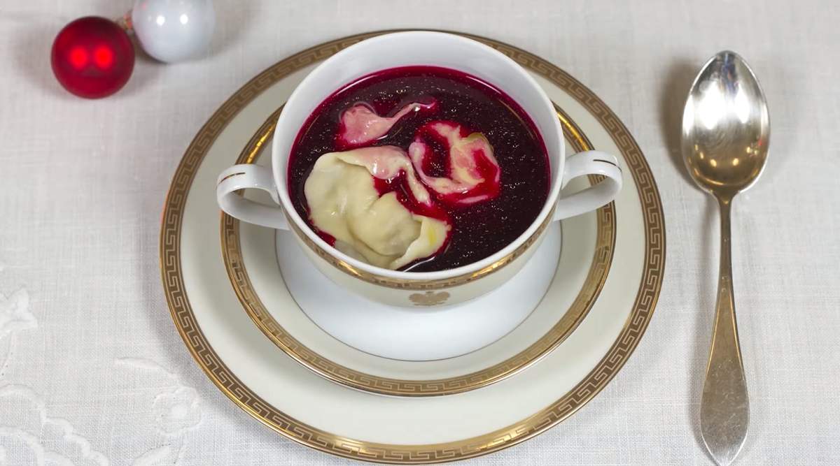 Barszcz czerwony wigilijny