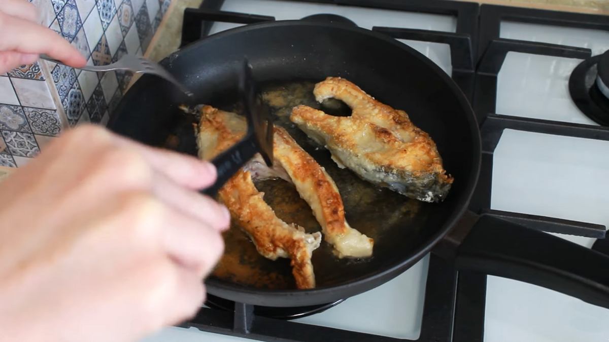 smażenie karpia