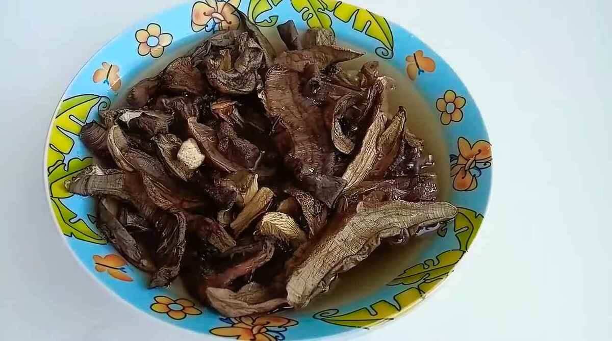moczenie suszonych grzybów