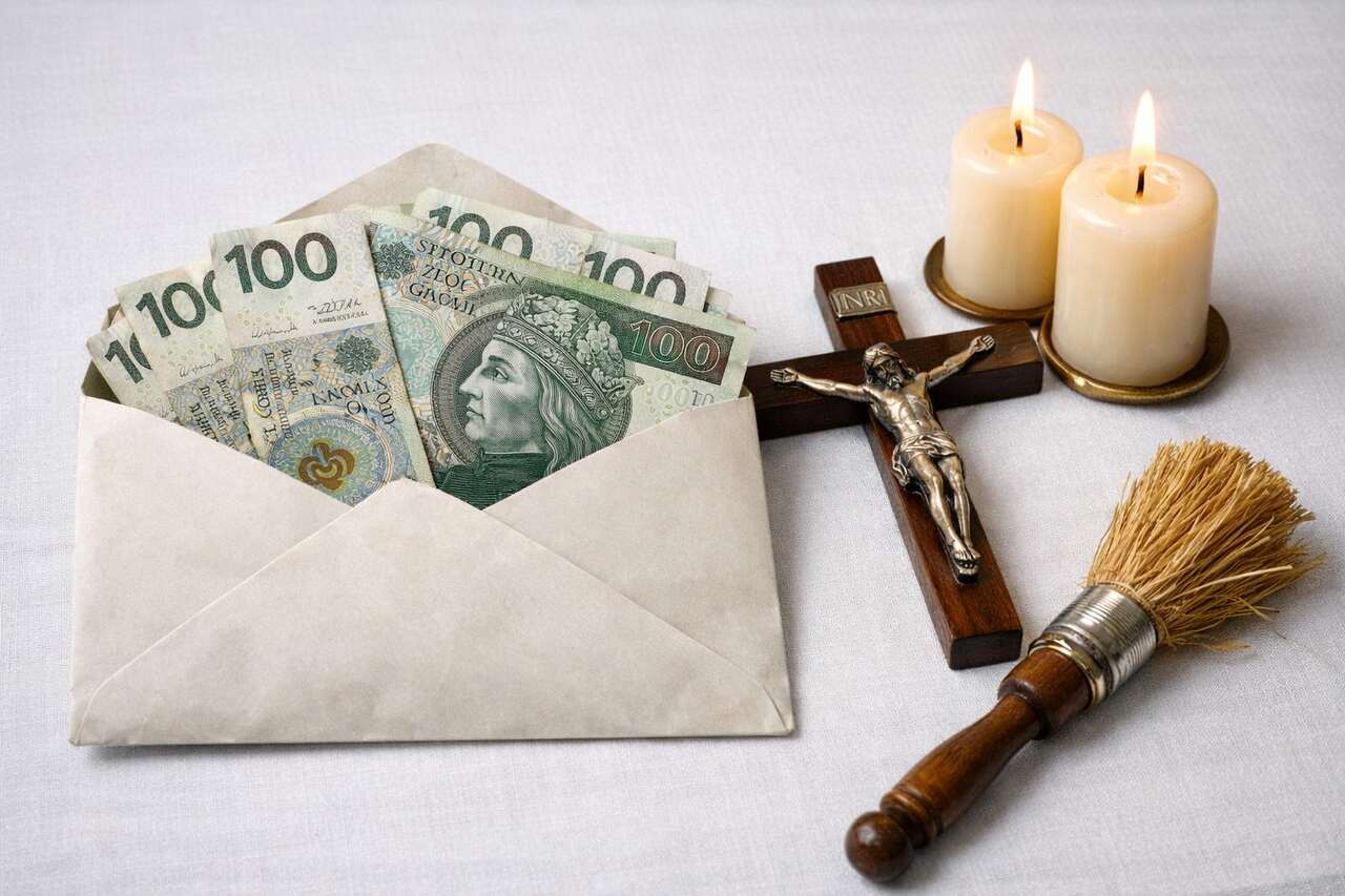 Ile księdzu do koperty?