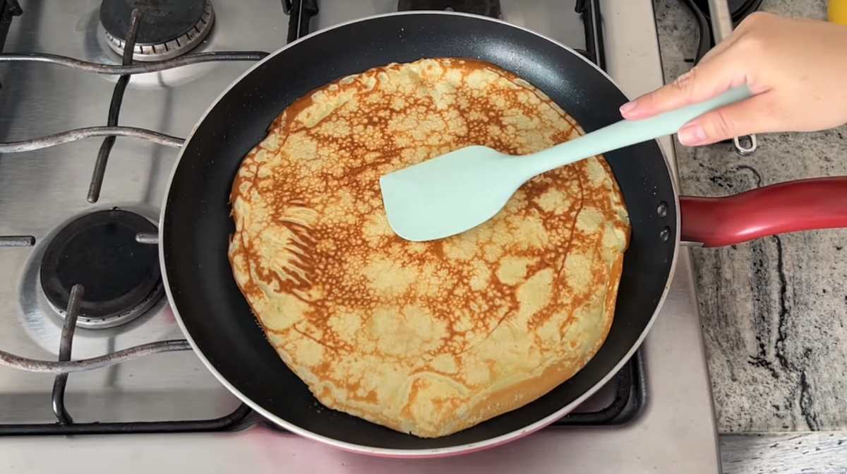 smażenie naleśników