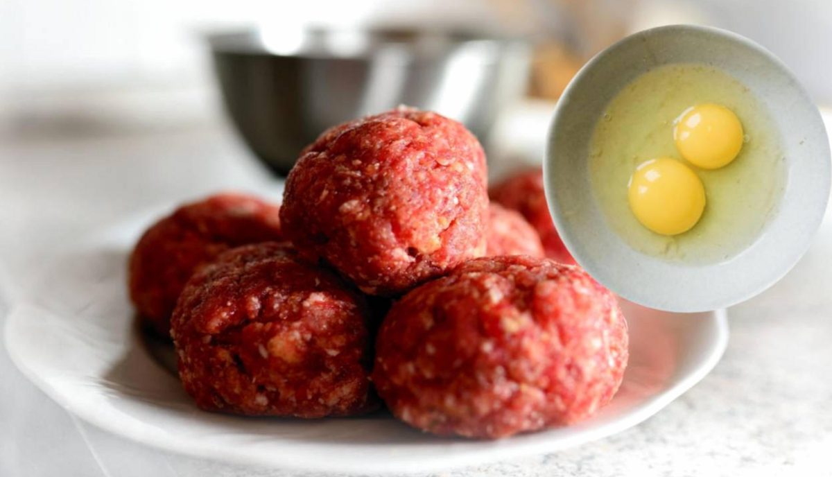 kotlety mielone z jajkiem
