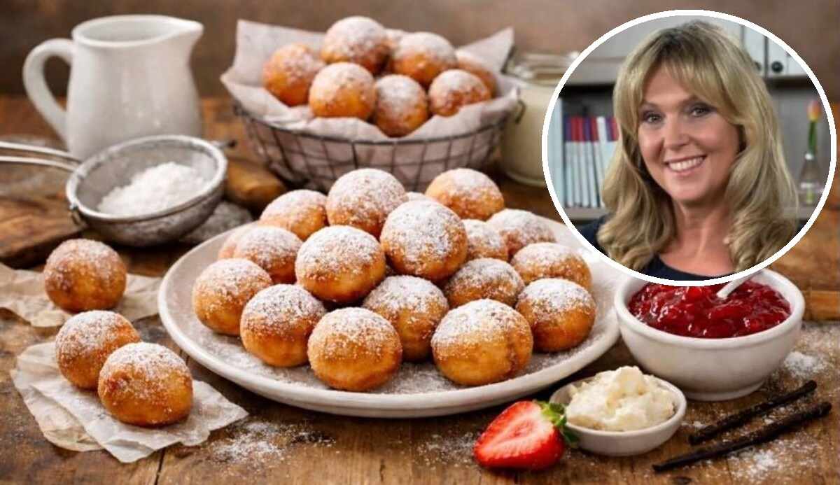 przepis Ewy Wachowicz na mini pączki