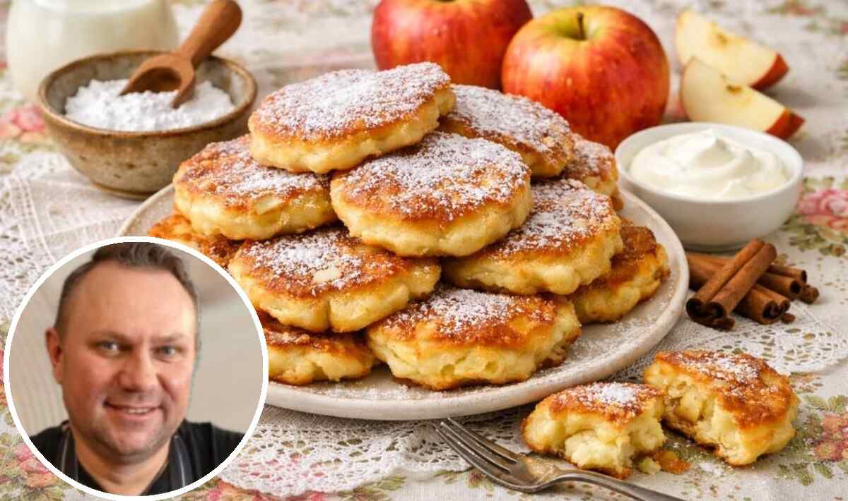 Racuchy z jabłkami Tomasza Strzelczyka