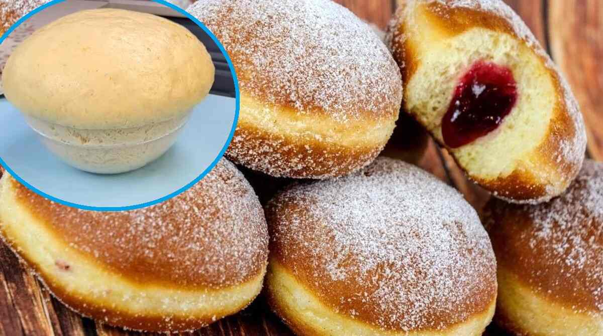 ciasto na pączki z ziemniakami