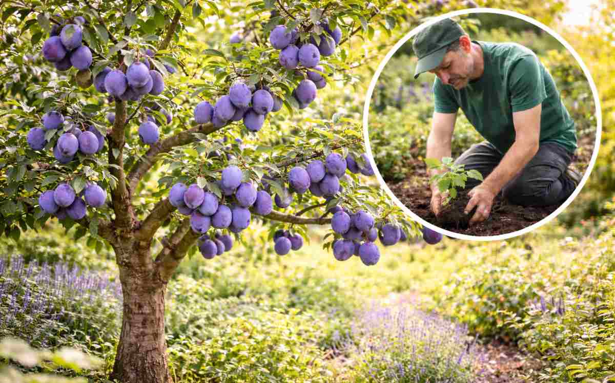 co posadzić obok śliwy