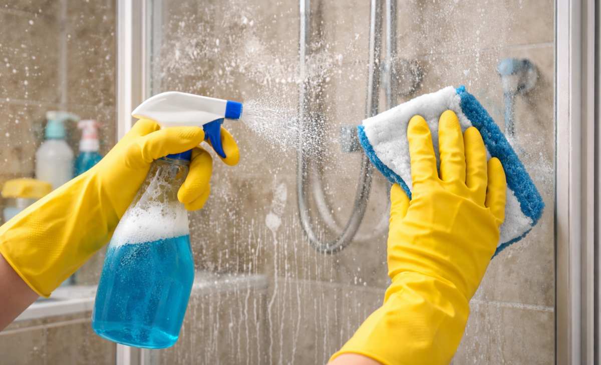 czyszczenie kabiny prysznicowej