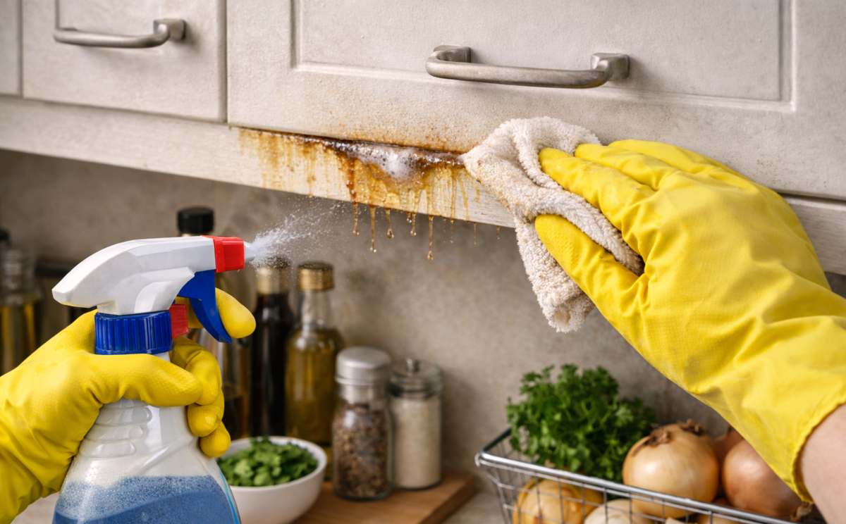 mycie szafek kuchennych