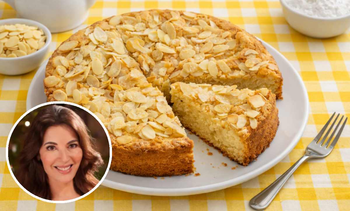 ciasto migdałowe Nigelli Lawson