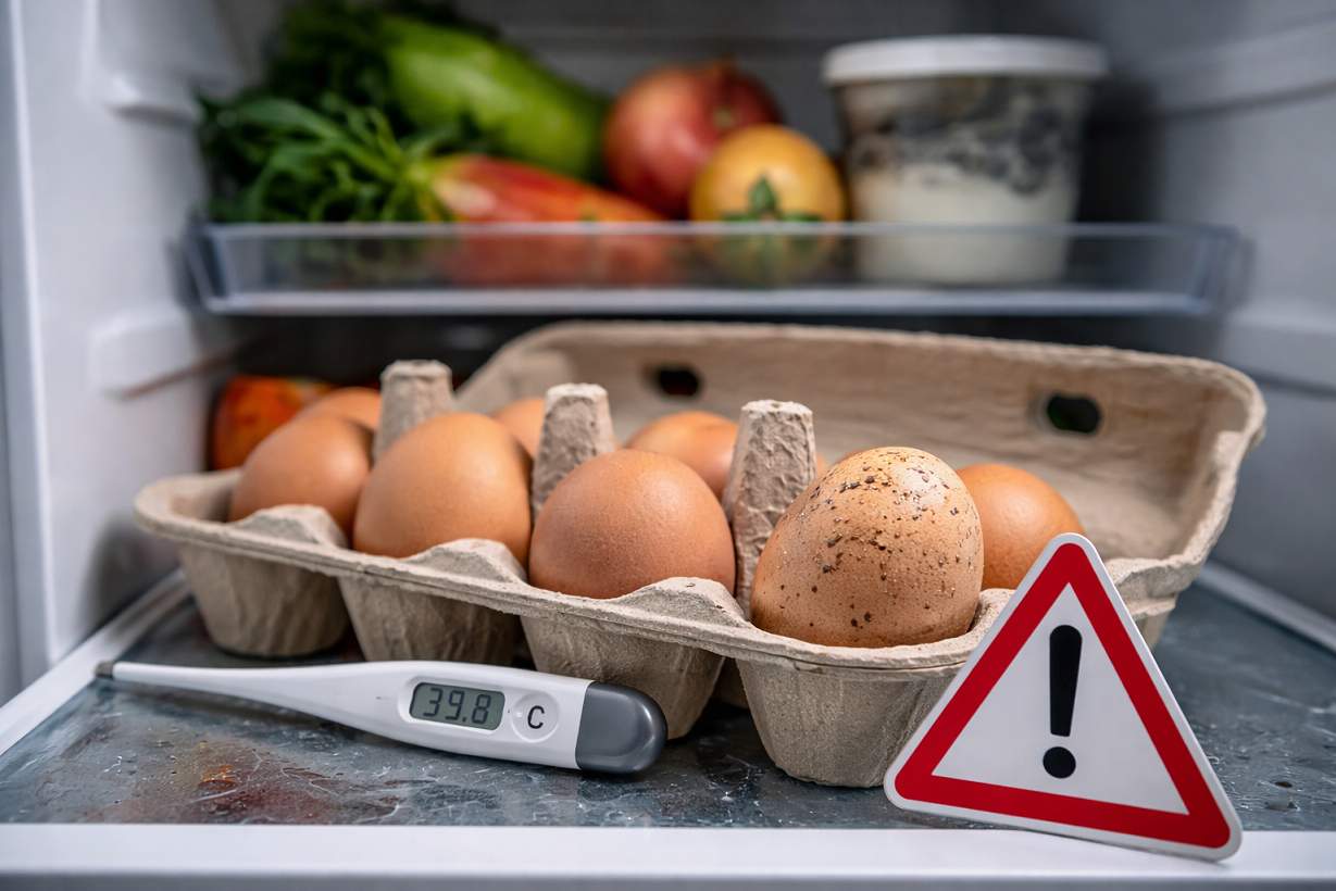 Groźna bakteria w jajkach