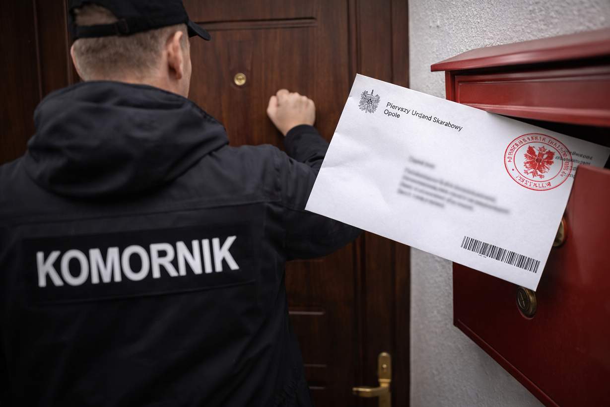 Dziwna koperta w skrzynce na listy