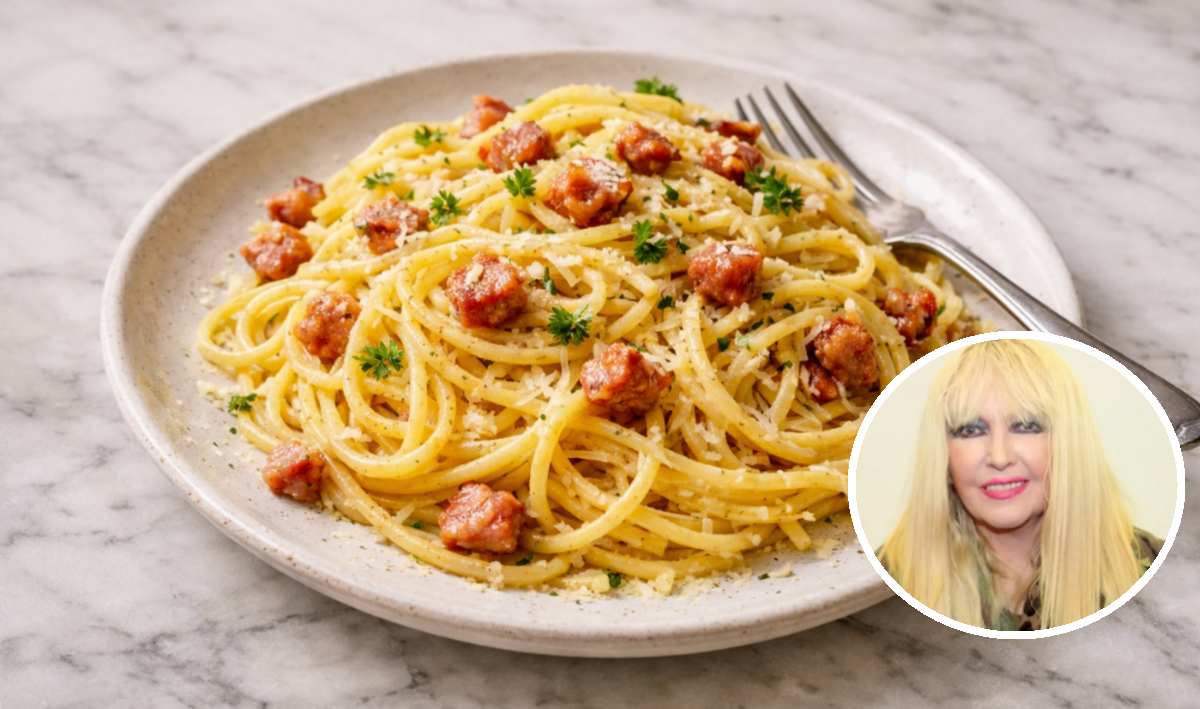 przepis Maryli Rodowicz na spaghetti carbonara
