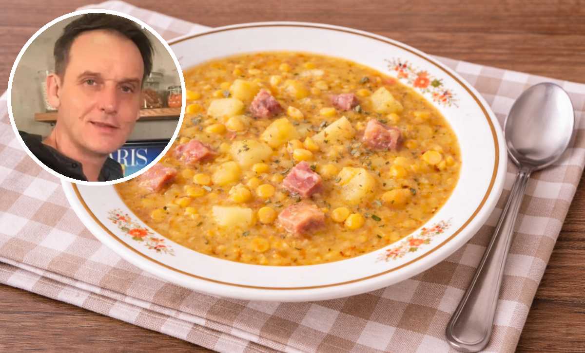 przepis Pascala Brodnickiego na zupę grochową