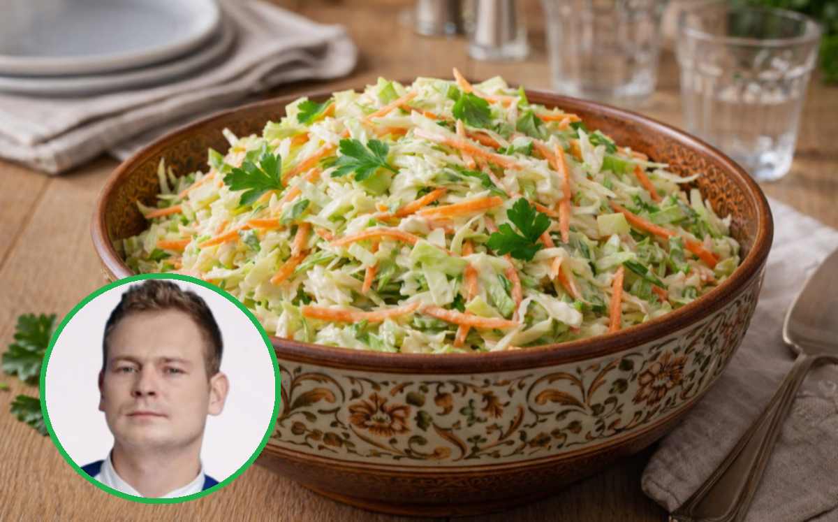 Przepis Piotra Ogińskiego na surówkę Colesław