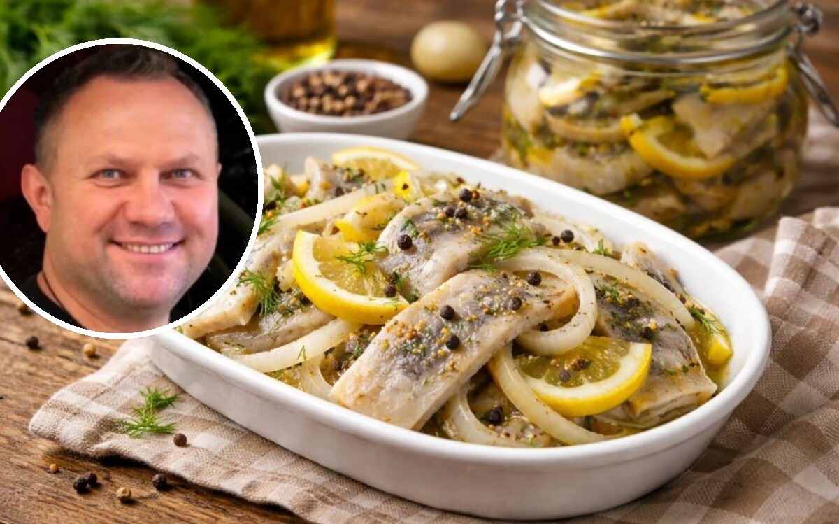 przepis Tomasza Strzelczyka na śledzie