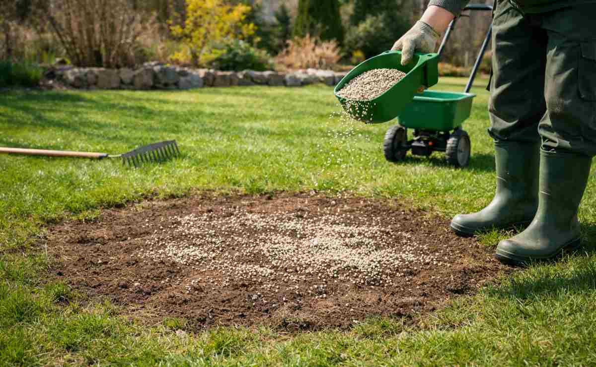 wiosenne nawożenie trawnika